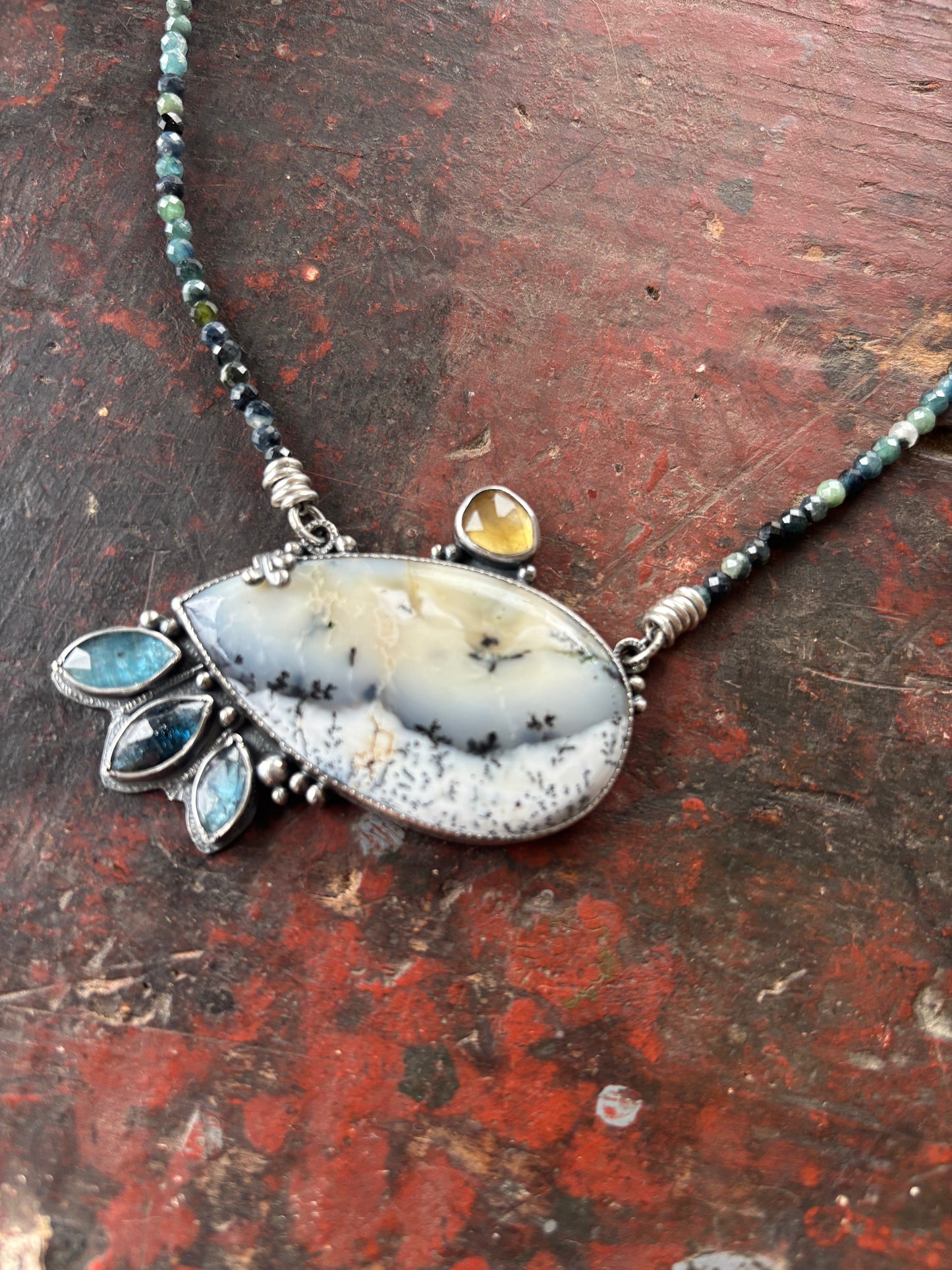 Winter Landscape Necklace