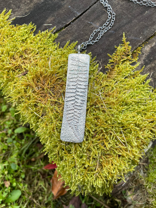 Vermont Woods Fern Necklace